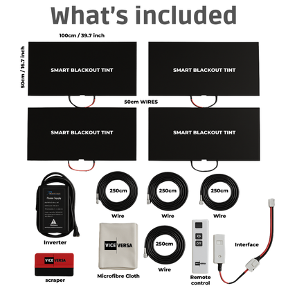 VICE VERSA™ - Smart Blackout Tint